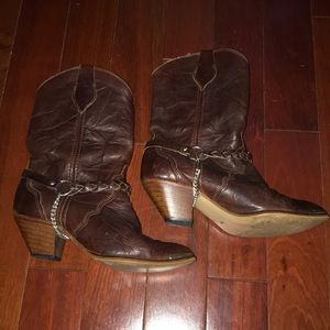 Leather Cowboy Boots
